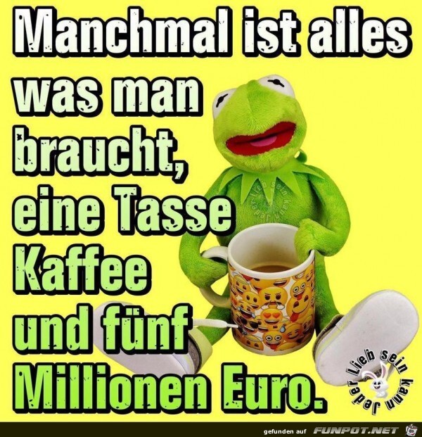 Was man braucht Was man braucht