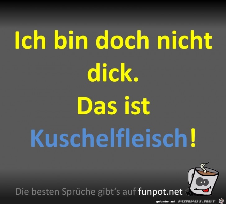 Nicht dick