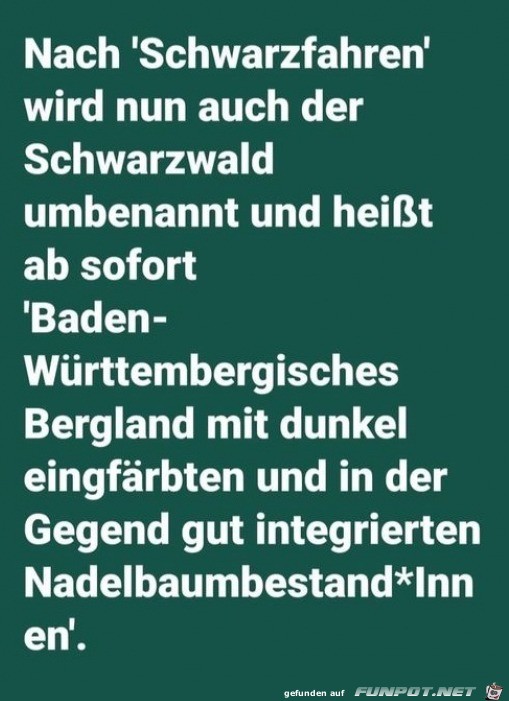 Es wird komisch