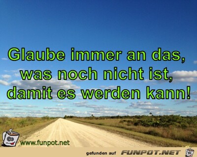 Glaube immer Glaube immer