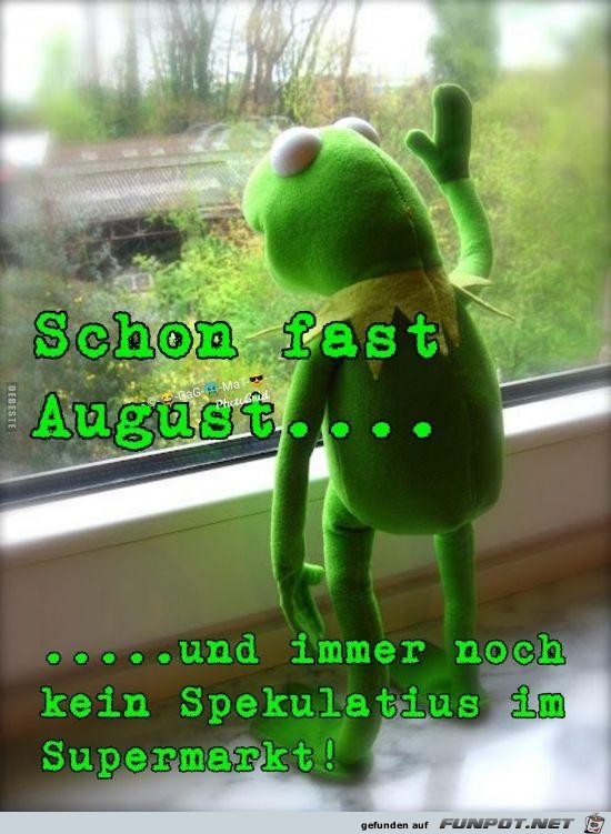 Schon fast August....