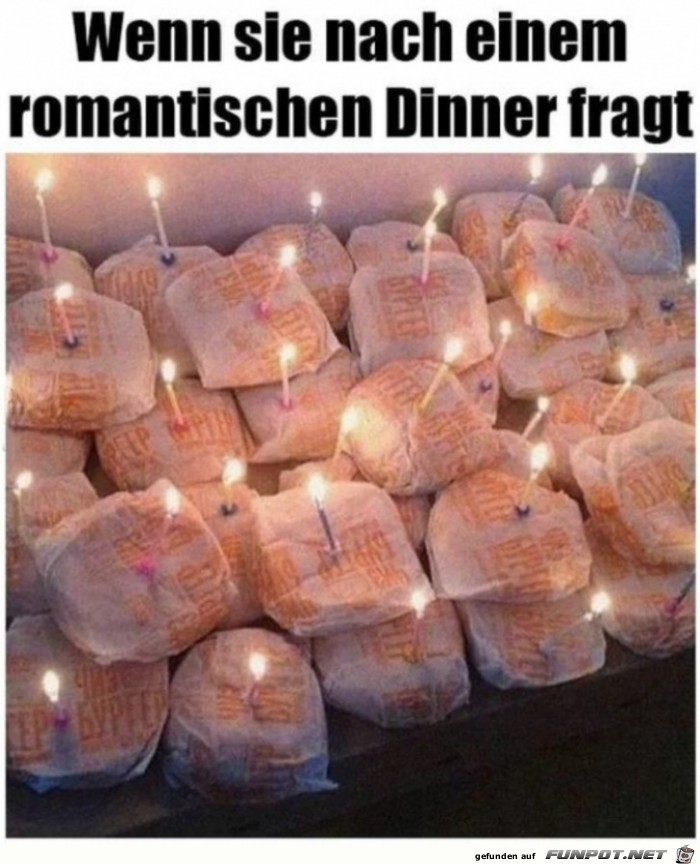 Romantisches Dinner