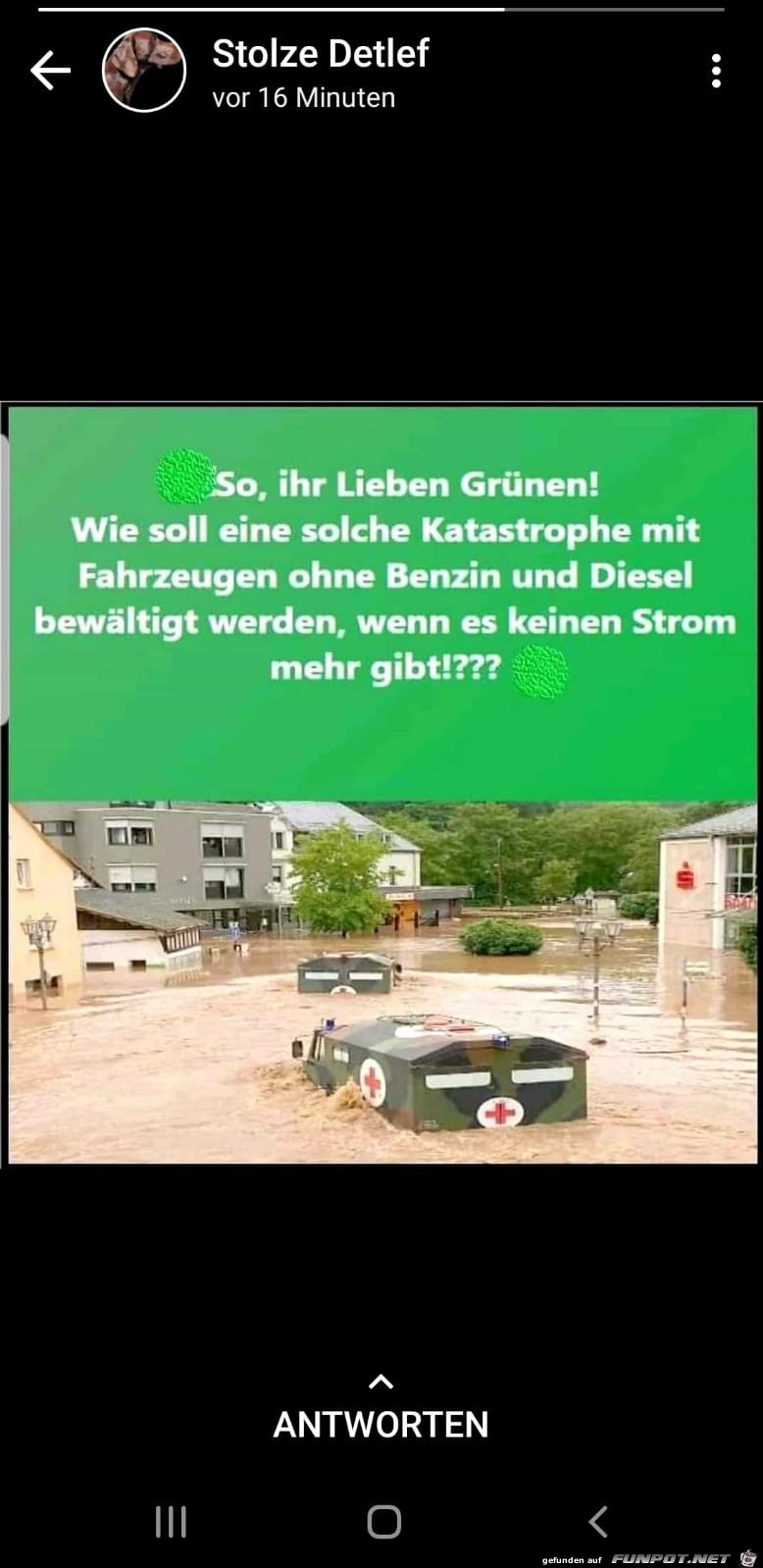 So ihr lieben Gruenen