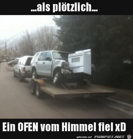 Das kam pltzlich