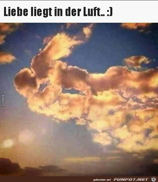 Liebe liegt in der Luft