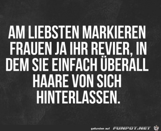 Revier markieren Revier markieren