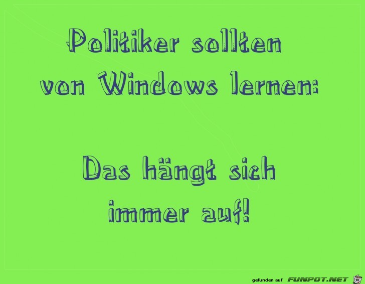 politiker von windows lernen