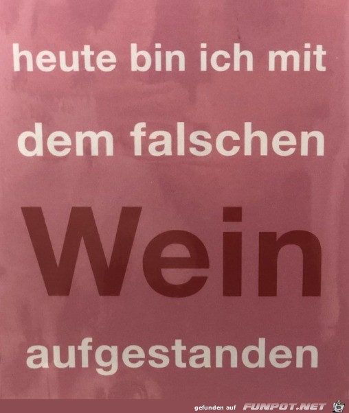 Das Aufstehen