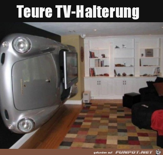 Teure TV-Halterung