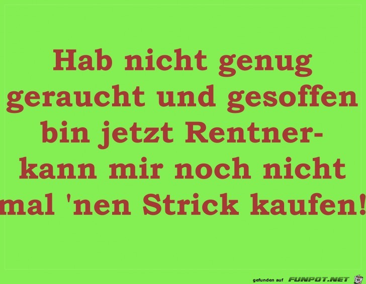 rentner-strick