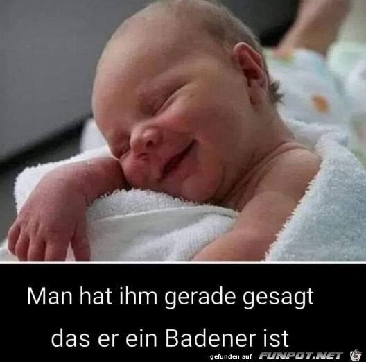 Er ist ein Badener