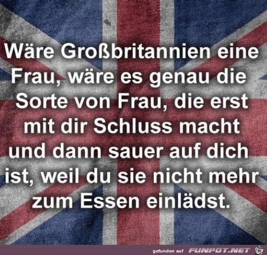 Wenn Grobritannien eine Frau wre