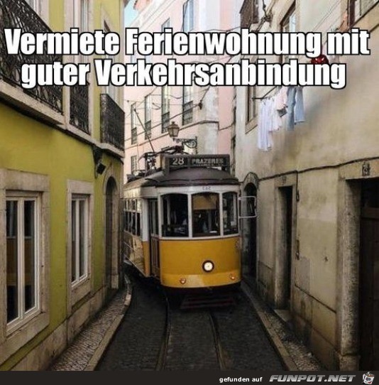 Gute Verkehrsanbindung