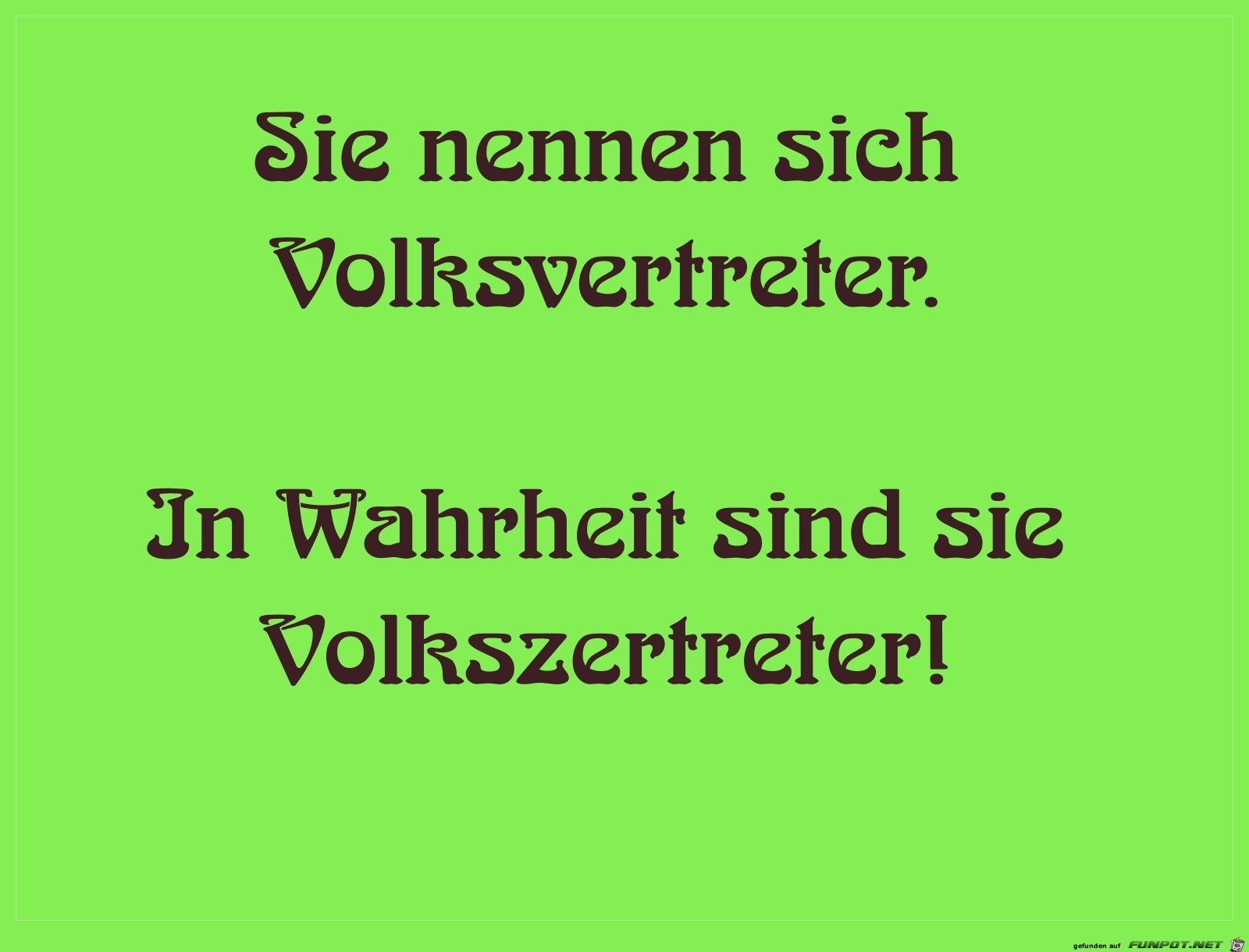 volkszertreter