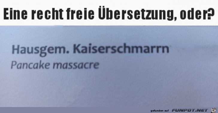 Ziemlich freie bersetzung