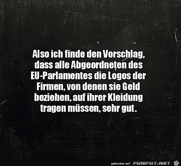 Guter Vorschlag Guter Vorschlag