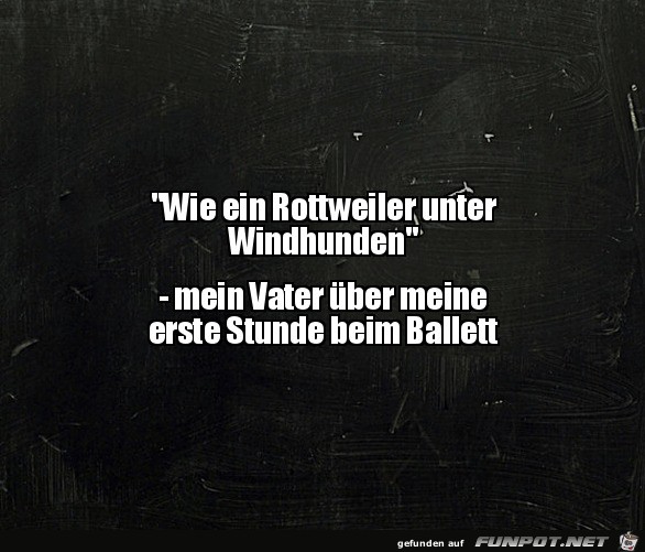 Beim Ballett