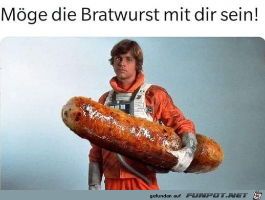 Ziemlich groe Wurst