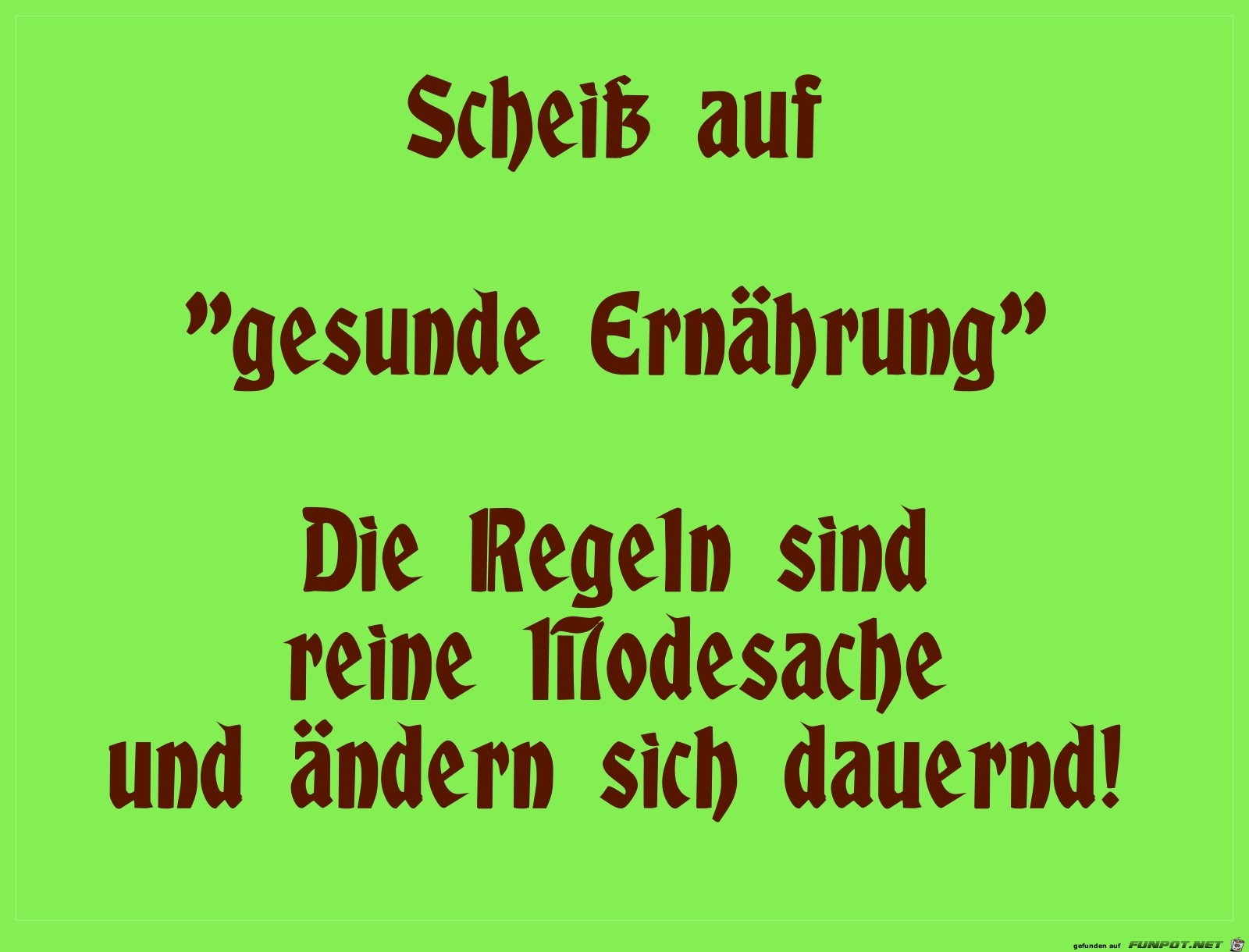 gesunde ernaehrung