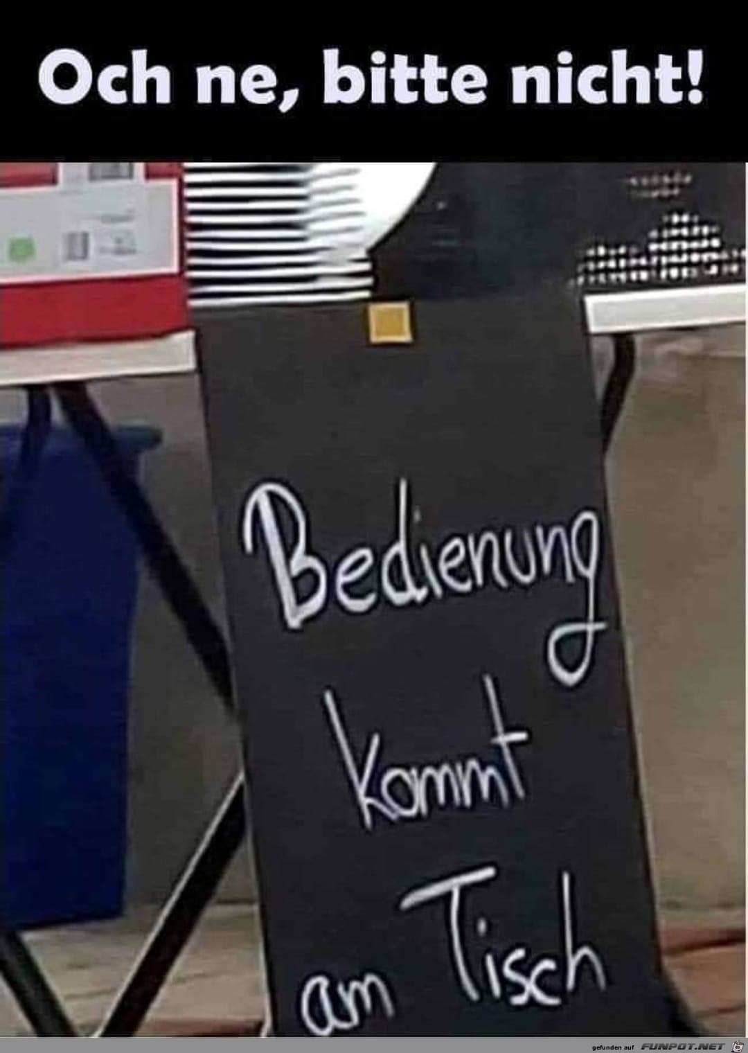 Bedienung