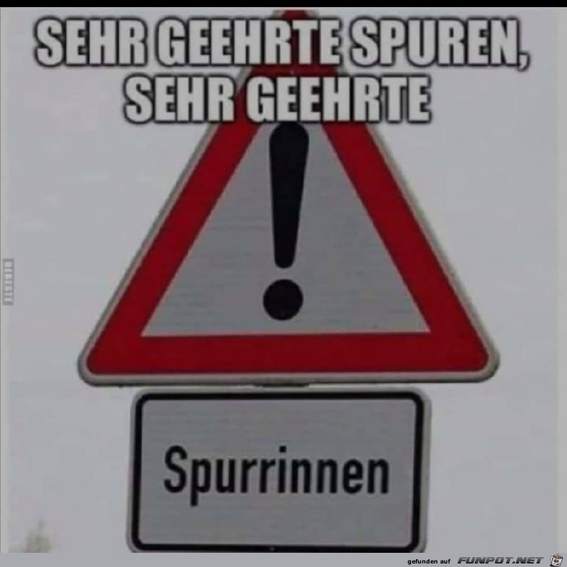 Die Spurrinnen