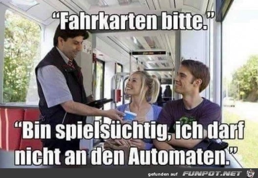 Fahrkarte bitte