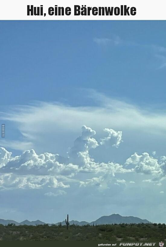 Hui, eine Brenwolke