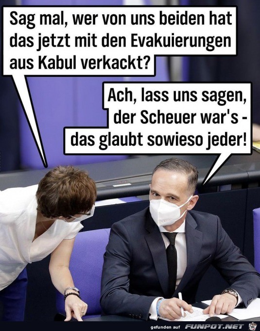 Schnell einen Schuldigen gefunden