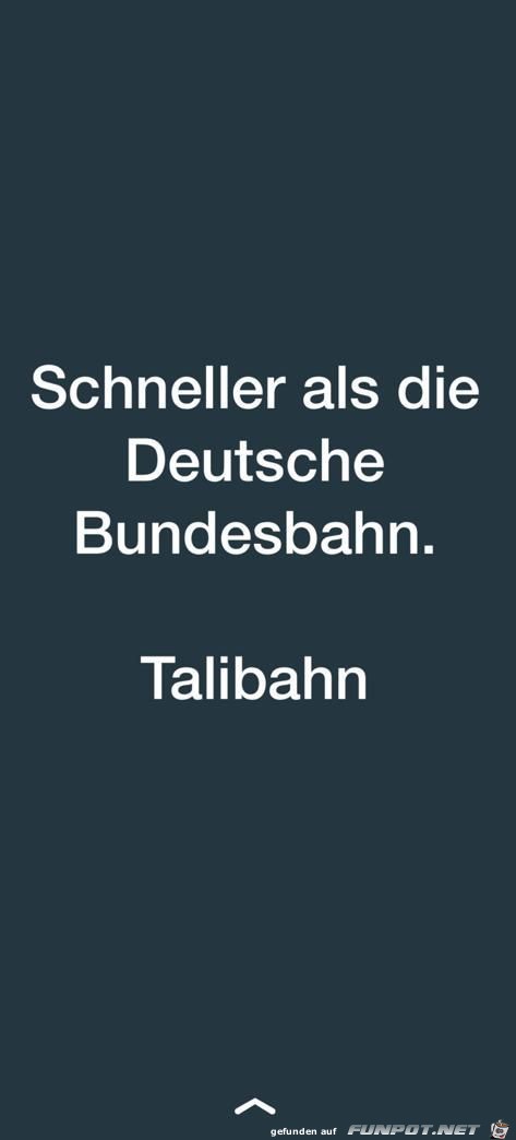 Schneller als die Bahn