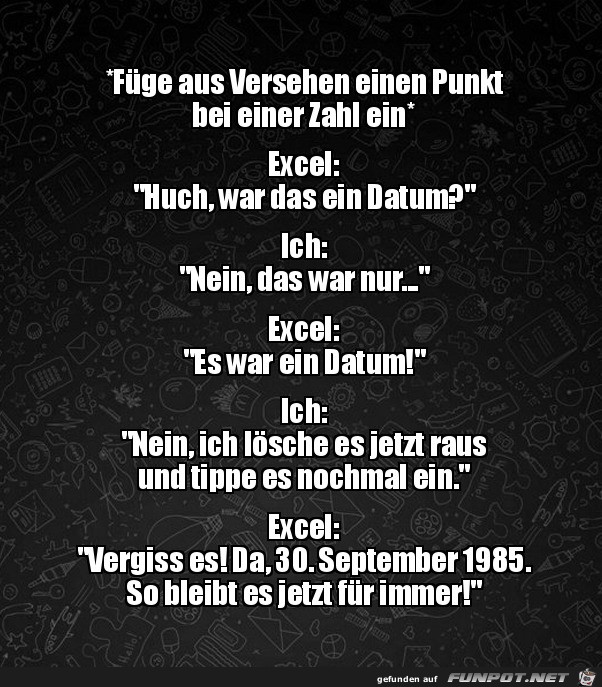 Typisch Excel