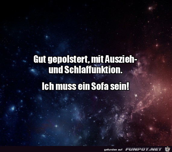 Gut gepolstert Gut gepolstert
