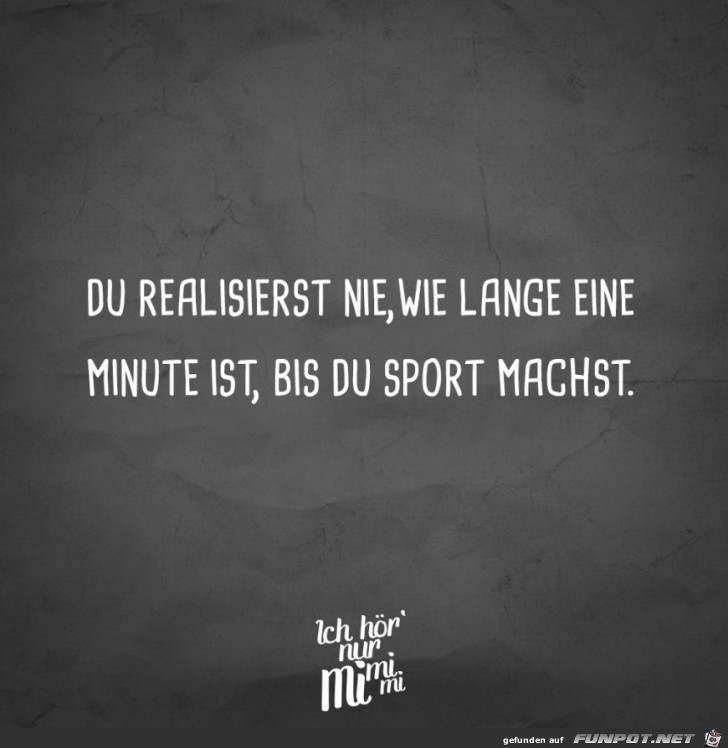 Eine lange Minute