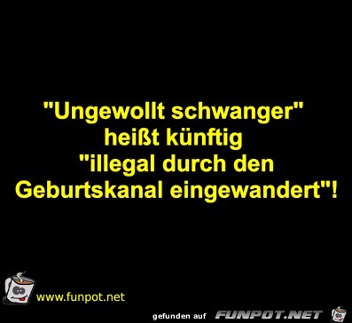 Ungewollt schwanger