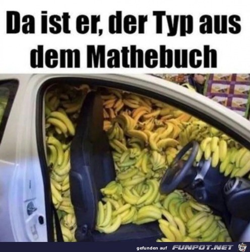 Der Typ aus dem Mathebuch