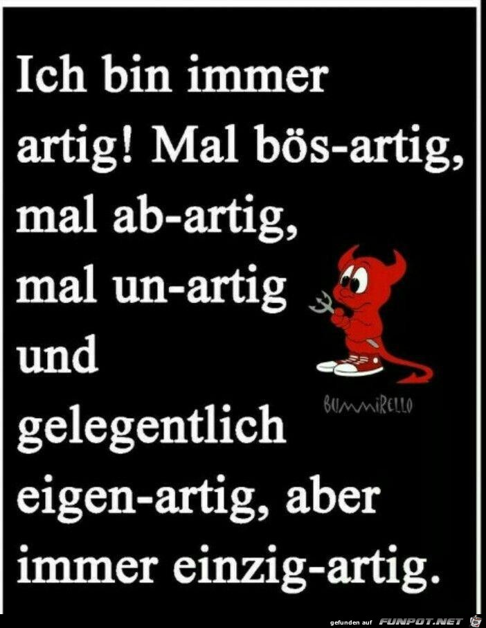 Immer artig