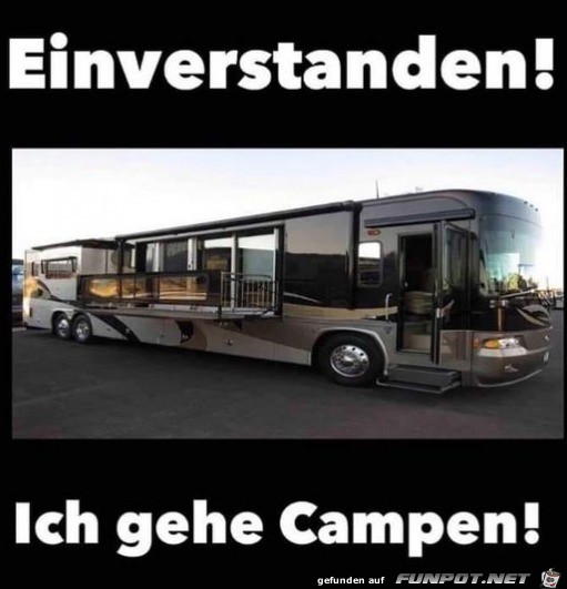 Mit dem Bus wrde ich auch campen