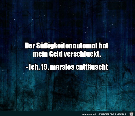 Böser Süßigkeitenautomat Böser Süßigkeitenautomat