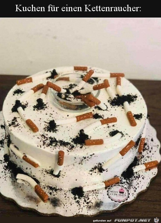 Raucher-Torte