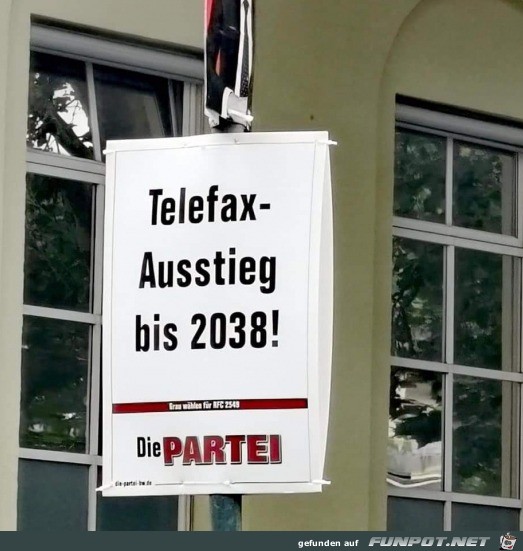 Fax-Ausstieg