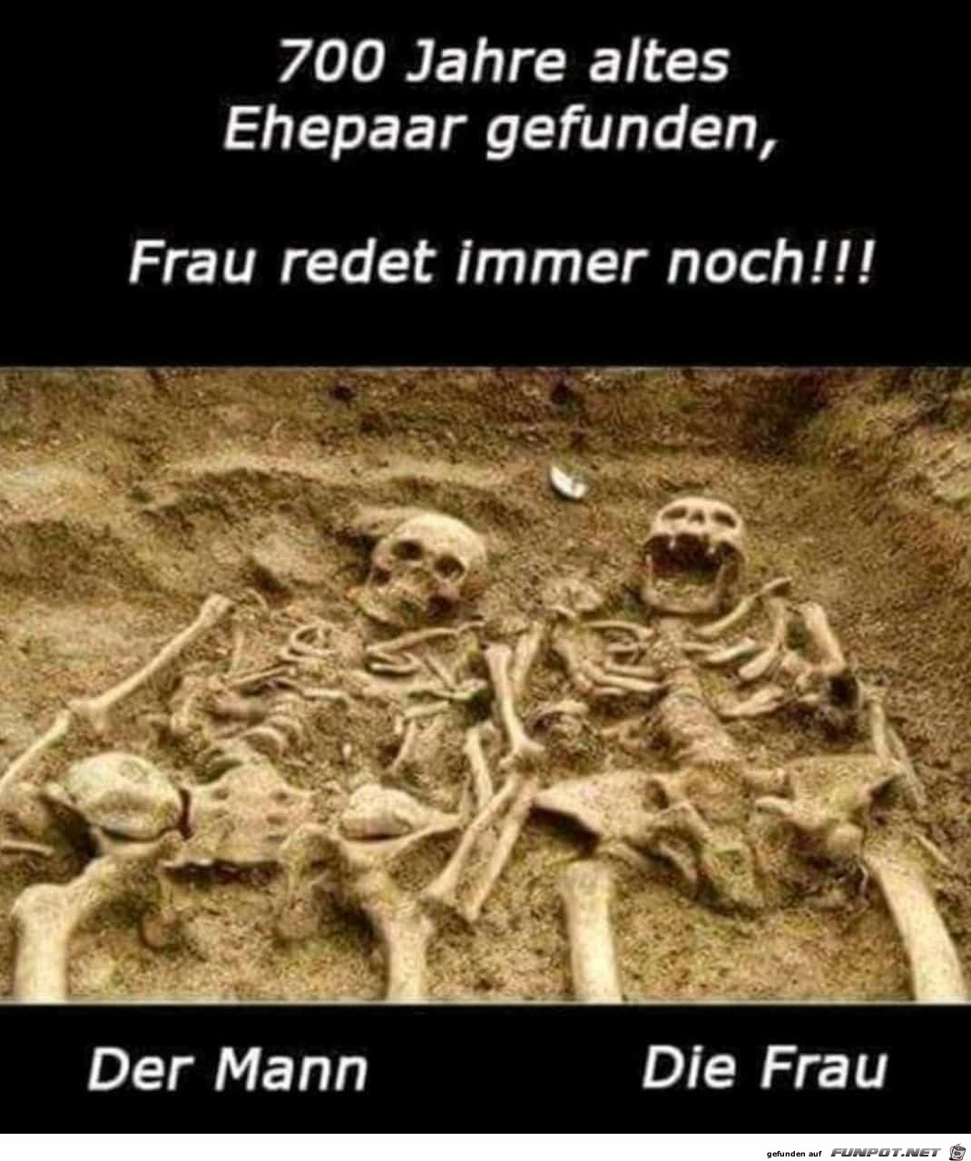 Frau redet immer noch