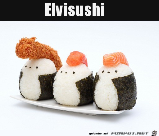 Lustiges Sushi