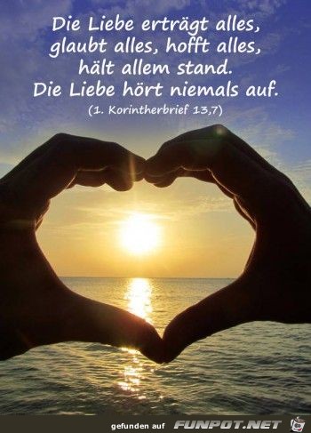 Die Liebe ertraegt alles