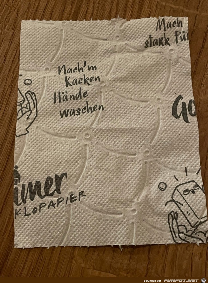 klasse Klopapier