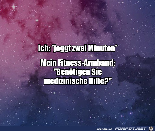 Mein Fitness-Armband