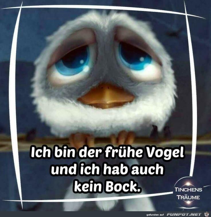 Ich bin der frhe Vogel