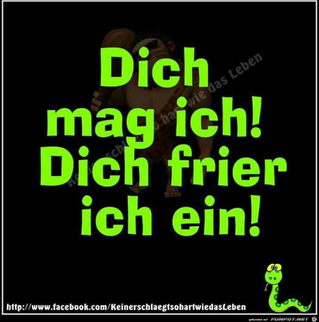 Ich mag dich