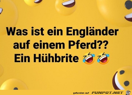 Englnder auf einem Pferd