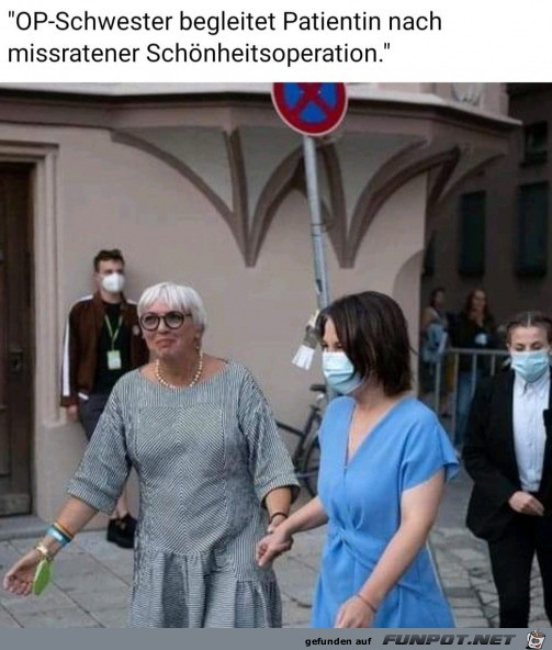 Missratene Schnheits-OP