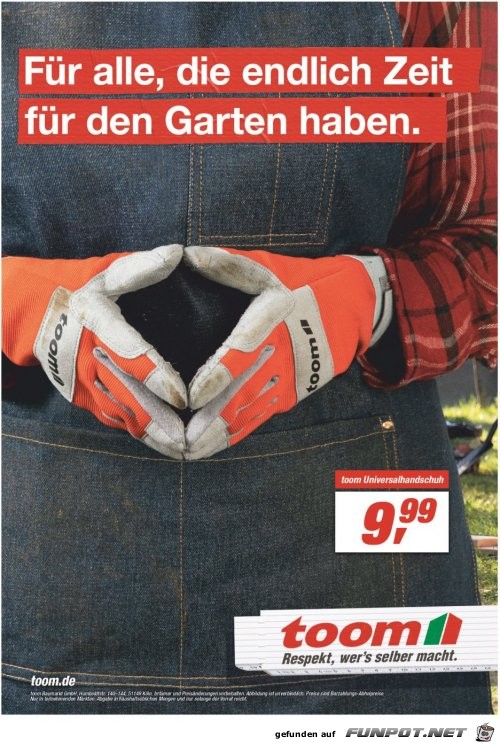 Lustige Werbung