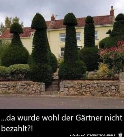 Grtner nicht bezahlt